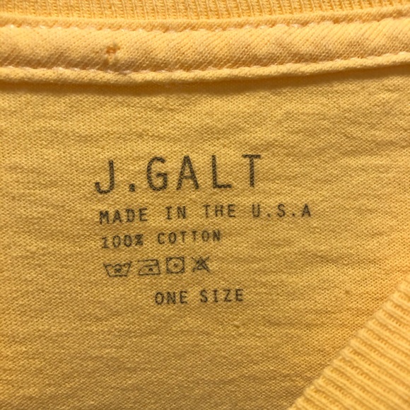 NEW J. Galt Cropped “Honey” TShirt - Picture 6 of 6